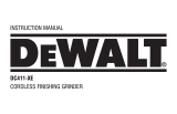 DeWalt DC411 User manual
