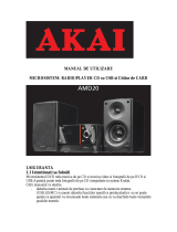 Akai AMD20 User manual