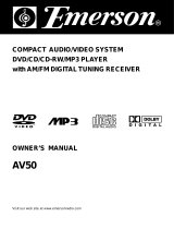 Emerson AV50 User manual