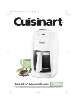 Cuisinart dgb500 User manual