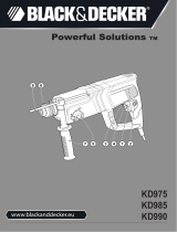 BLACK+DECKER KD990 User manual