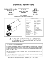Desa 85-FAC/SPC-85 Owner's manual