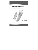 Atek electronic Tote User manual