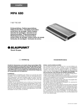 Blaupunkt MPA 680 Owner's manual
