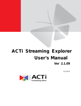 ACTi E81 User manual