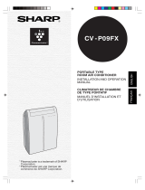 Sharp CV-P09FX Owner's manual