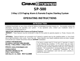 CrimeStopper Super Page V CS-2014TW2 User manual