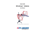 ETS-Lindgren BiConiLog 3140B Owner's manual