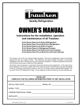 Traulsen R & A Series User manual
