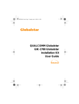 Qualcomm GLOBALSTAR GIK-1700 User manual