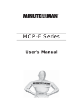 Minuteman MCP-E User manual