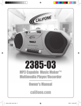 Califone 2385AV-03 User manual