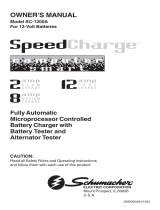 Schumacher Electric SC-1200A Owner's manual