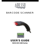 Adesso NuScan 1000 User manual