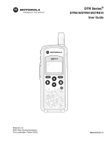 Motorola DTR410 - On-Site Digital Radio User manual