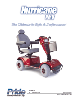 Pride Mobility Hurricane PMV-500 User manual