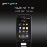 Asus Nuvifone M10 - Garmin-Asus Owner's manual