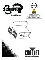 Chauvet Scorpion GBC User manual