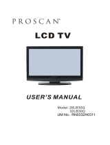 ProScan 26LB30Q User manual