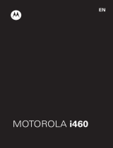 Motorola i460 User manual