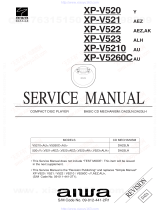 Aiwa XP-V5260 User manual