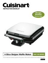 Cuisinart WAF-100 - Belgian Waffle Maker User manual