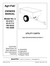Agri-Fab 45-01011-999 Owner's manual