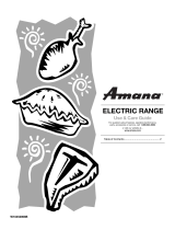 Amana Electric Range - Coil Owner's manual