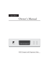 Ayre Acoustics DX-7 User manual