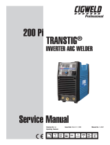 ESAB 200 Pi TRANSTIG® Inverter Arc Welder User manual