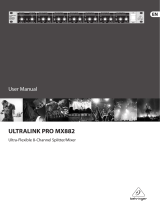 Behringer MX882 User manual
