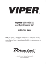 Viper Responder LE 5701 Installation guide