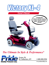 Pride Mobility Victory XL-4 Owner's manual