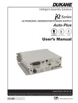 Dukane iQ Series Ultrasonic Generator/Power Supply Auto-Plus User manual