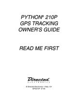 Directed Electronics PYTHON 210P User manual