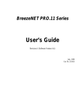 Alvarion BreezeNET PRO.11 Series User manual