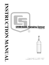 Campbell Scientific SR50-L CSC Ultrasonic Distance Sensor Owner's manual