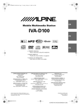 Alpine IVA-D100 User manual
