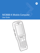 Motorola MC9500-K - Win Mobile 6.1 806 MHz User manual