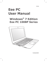 Asus Eee PC 1008P Series User manual