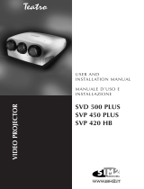 Sim2 SVP 450 PLUS User manual