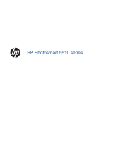 HP Photosmart 5510 e-All-in-One Printer/Duplexer series - B111 User manual