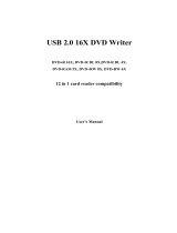Emprex 16x DVD R/RW Writer User manual