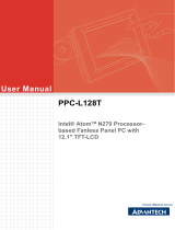 Advantech PPC-L128T User manual