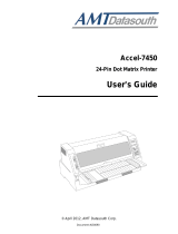 AMT Datasouth Accel 7450 User manual