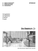 De Dietrich DFS920JE Owner's manual