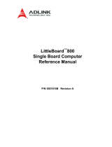 ADLINK Technology LitleBoard 800 Specification