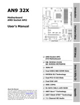 Abit AN9 32X User manual