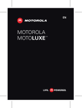 Motorola Motoluxe User manual