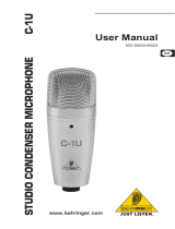 Behringer C1U User manual
